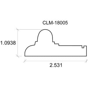 A drawing of the side of a building with measurements.