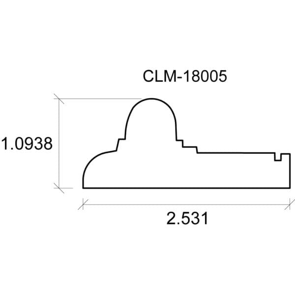 A drawing of the side of a building with measurements.