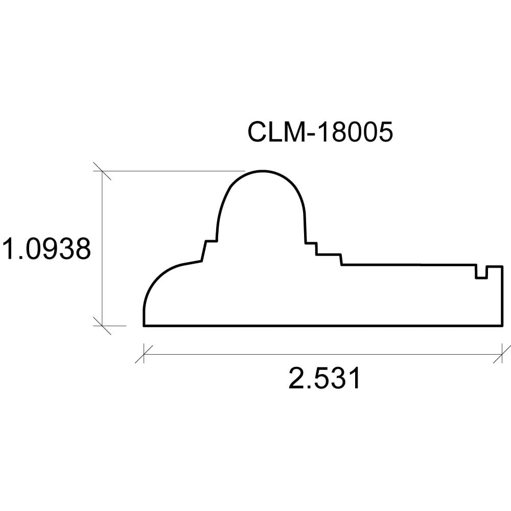 A drawing of the side of a building with measurements.