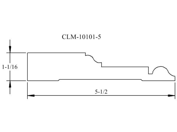 A drawing of the side of a building with measurements.