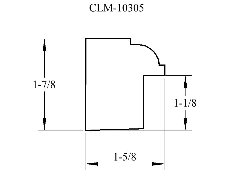 A drawing of the side of a building.