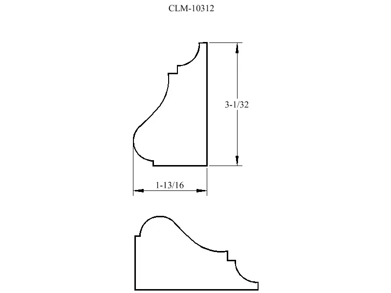 A drawing of the side of a house with measurements.