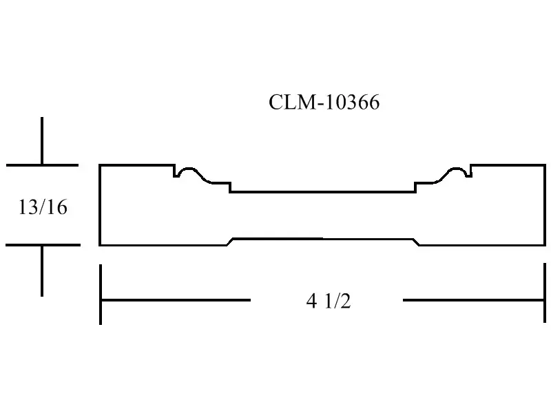 A drawing of the side of a wall with two lines drawn on it.