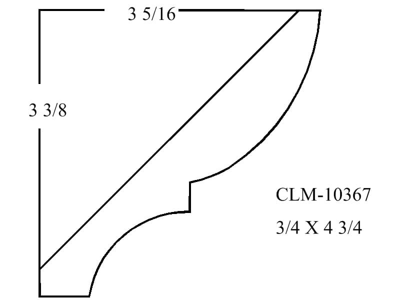 A drawing of the length and width of a leaf.