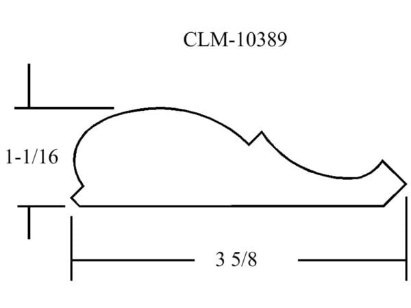 A drawing of the length and width of a cat.