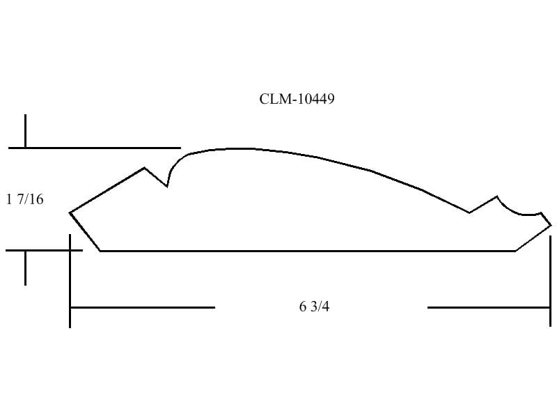 A drawing of the side of a building.