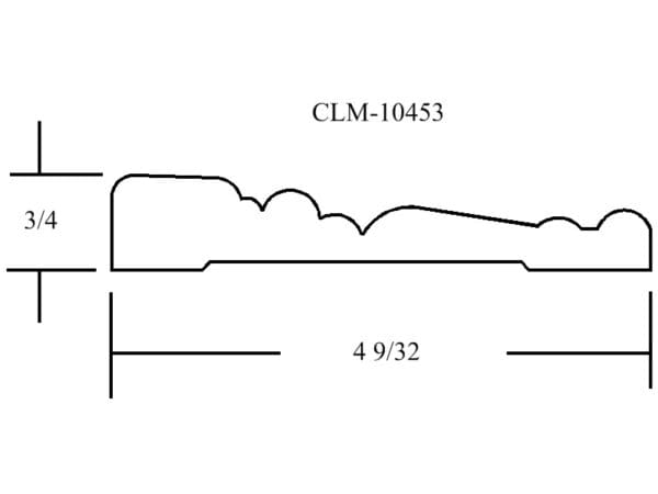 A drawing of the side of a building.