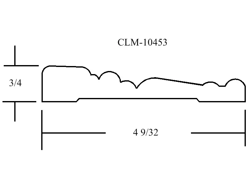 A drawing of the side of a building.