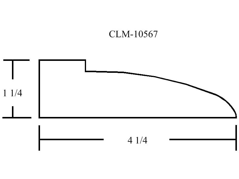 A drawing of the side of a building.