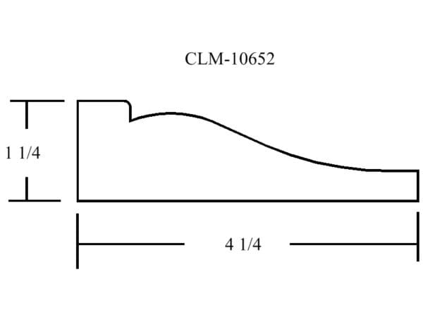 A drawing of the side of a wall.