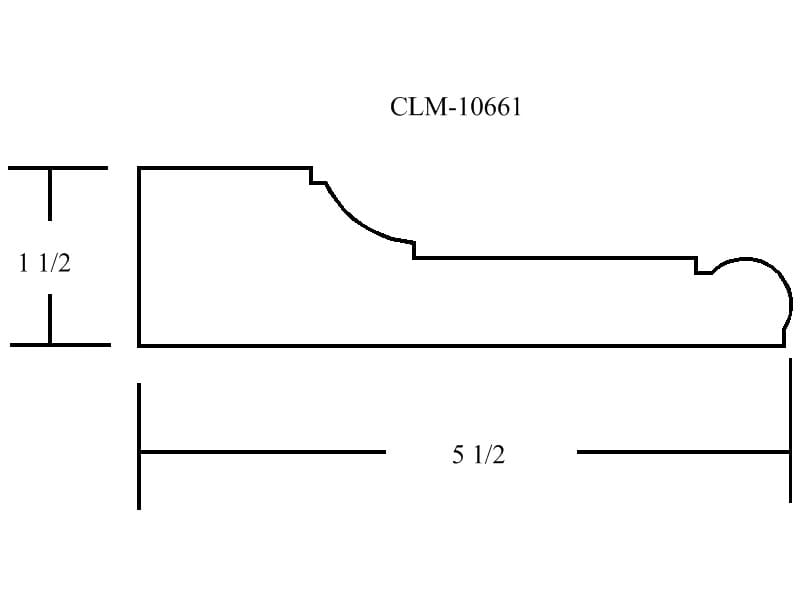 A drawing of the side of a wall.