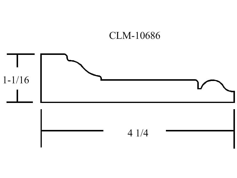 A drawing of the side of a wall with a line drawn across it.