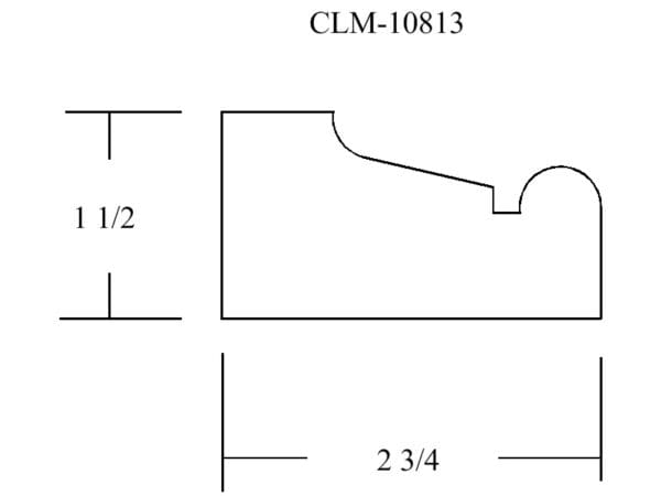 A drawing of the side of a building.