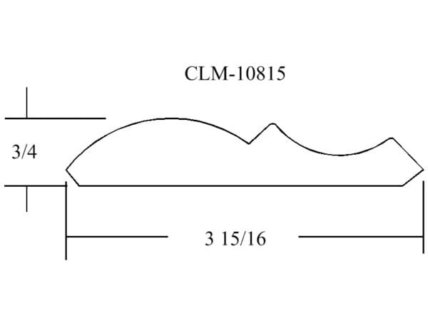 A drawing of the side of a building.