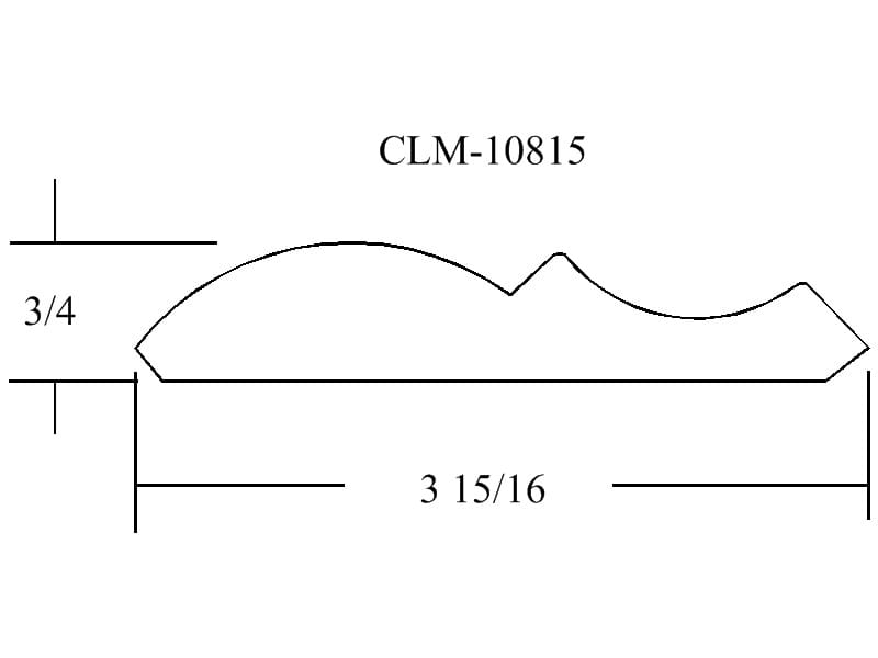 A drawing of the side of a building.