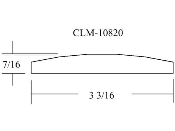 A drawing of the side of a boat.