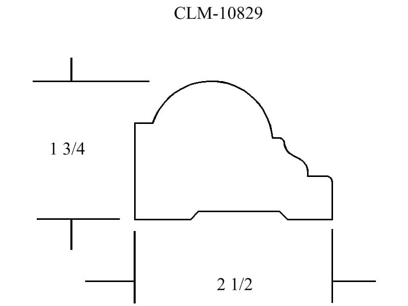 A drawing of the front side of a building.