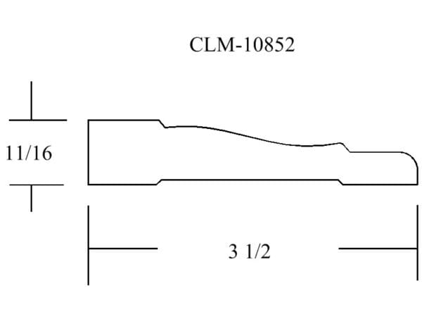 A drawing of the side of a building.