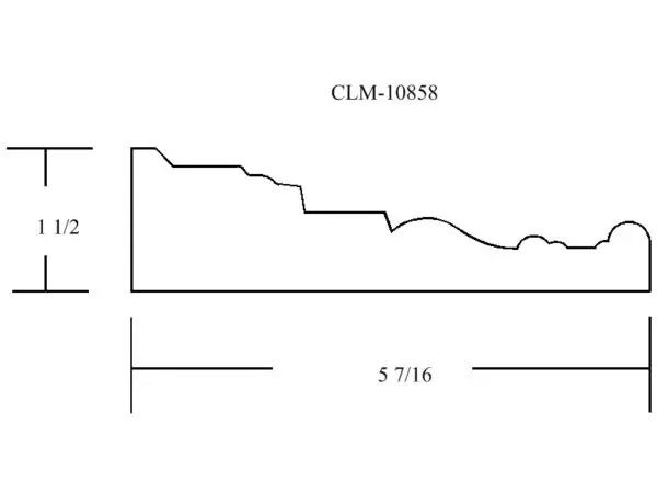 A diagram of the length of a curve in a line.