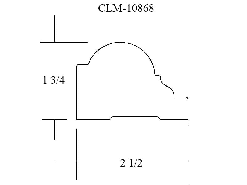 A drawing of the front side of a building.