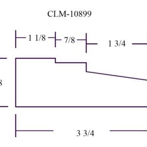 A drawing of the steps leading up to the top.