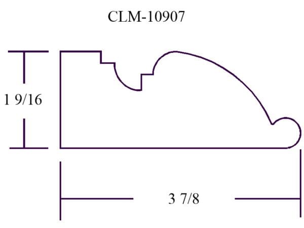 A drawing of the side of a building with measurements.