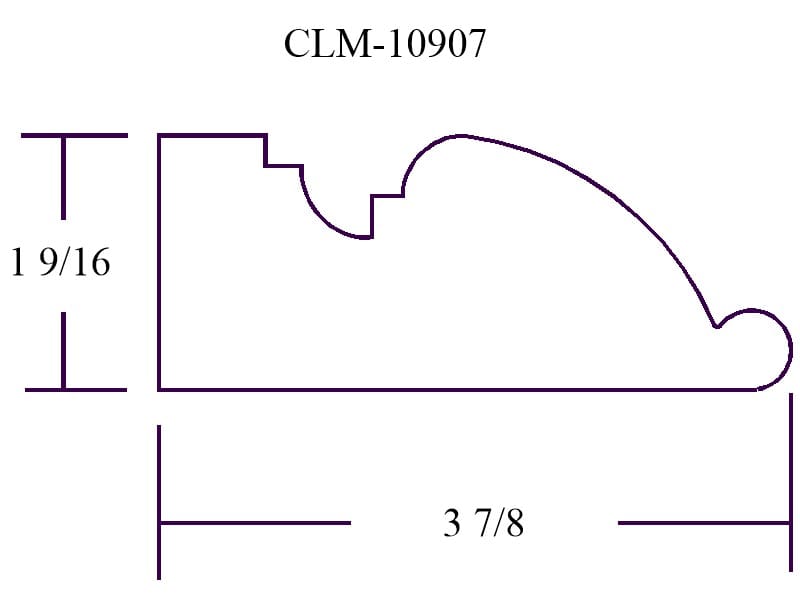 A drawing of the side of a building with measurements.