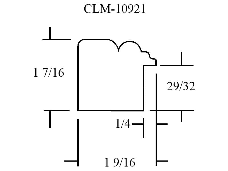 A drawing of the side of a building showing the size and length of the corner.