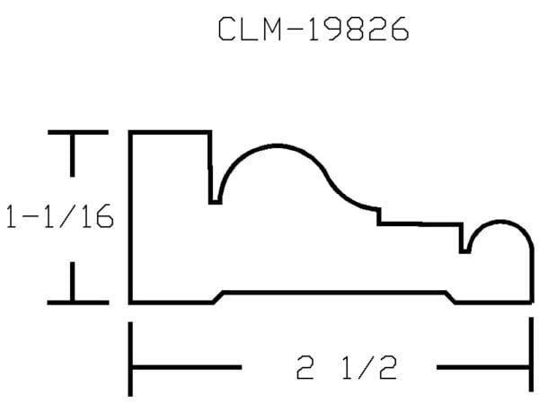 A drawing of the side of a building with measurements.