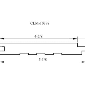 CLM-10378, a line drawing of a key.