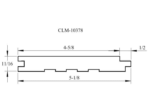 CLM-10378, a line drawing of a key.