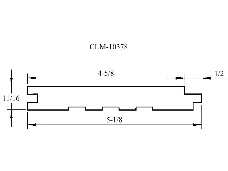 CLM-10378, a line drawing of a key.