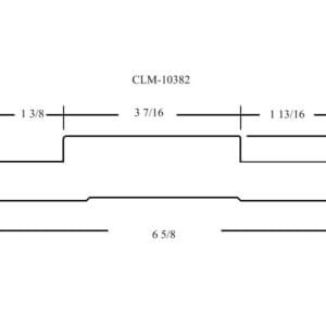 CLM-10382 door frame dimensions.