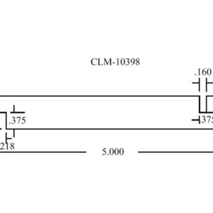 CLM-10398 technical drawing diagram.