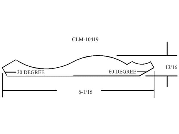 Diagram showing 30 and 60 degree angles.