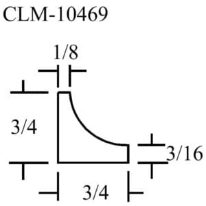 CLM-10469, diagram of a corner piece.