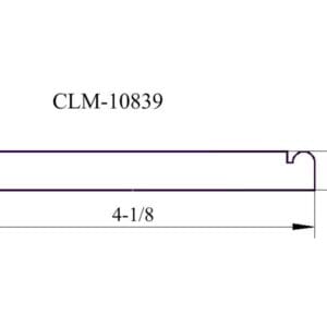 Line drawing of CLM-10839 part.