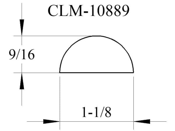 CLM-10889, diagram of a semicircle.