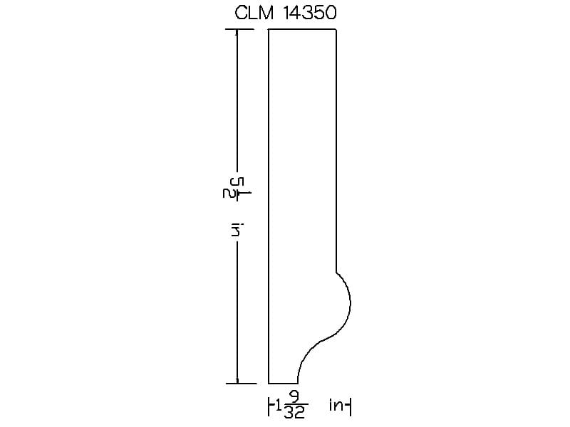 CLM 14350 baseboard diagram.