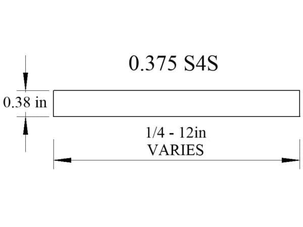 CLM 0.375 S4S