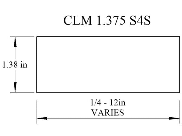 CLM 1.375 S4S