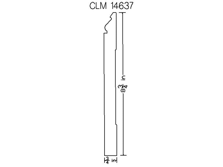 CLM 14637 - Classic Mouldings Inc