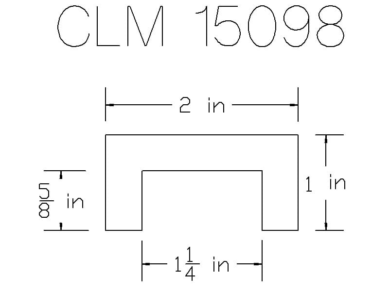 CLM 15098 - Classic Mouldings Inc