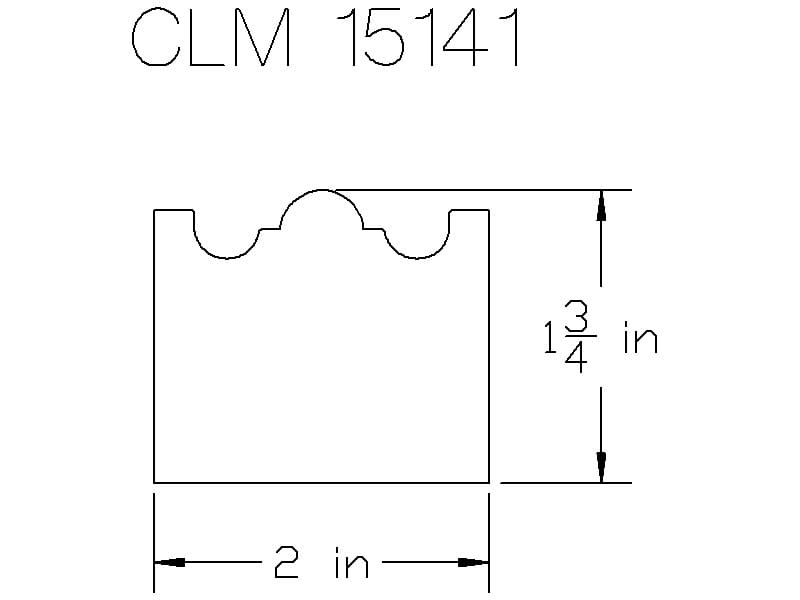 CLM 15141 - Classic Mouldings Inc