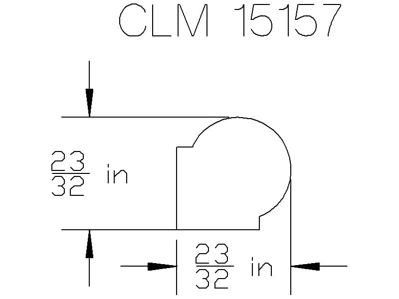 CLM 15157 - Classic Mouldings Inc
