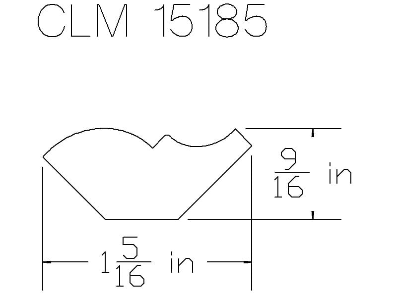 CLM 15185 - Classic Mouldings Inc