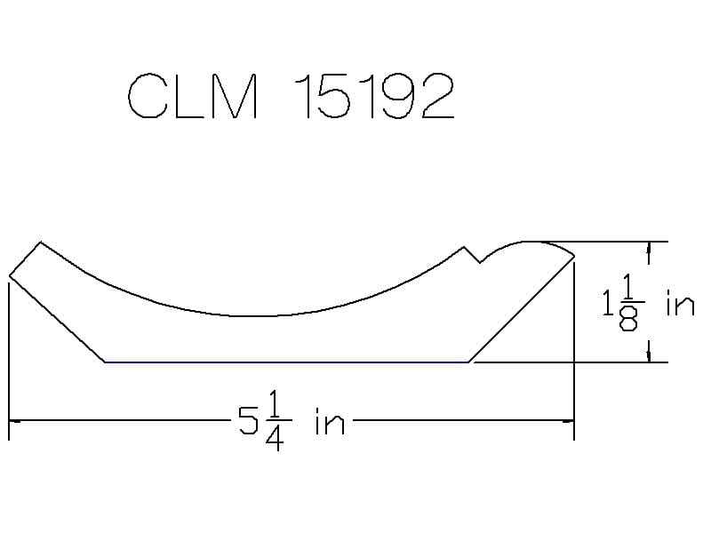 CLM 15192 - Classic Mouldings Inc